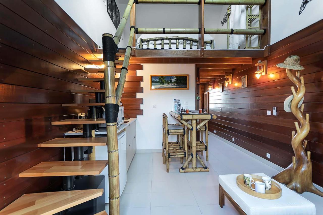La Kaz Rhumantique Sauna And Spa Privatif La Rivière-Saint-Sauveur Dış mekan fotoğraf