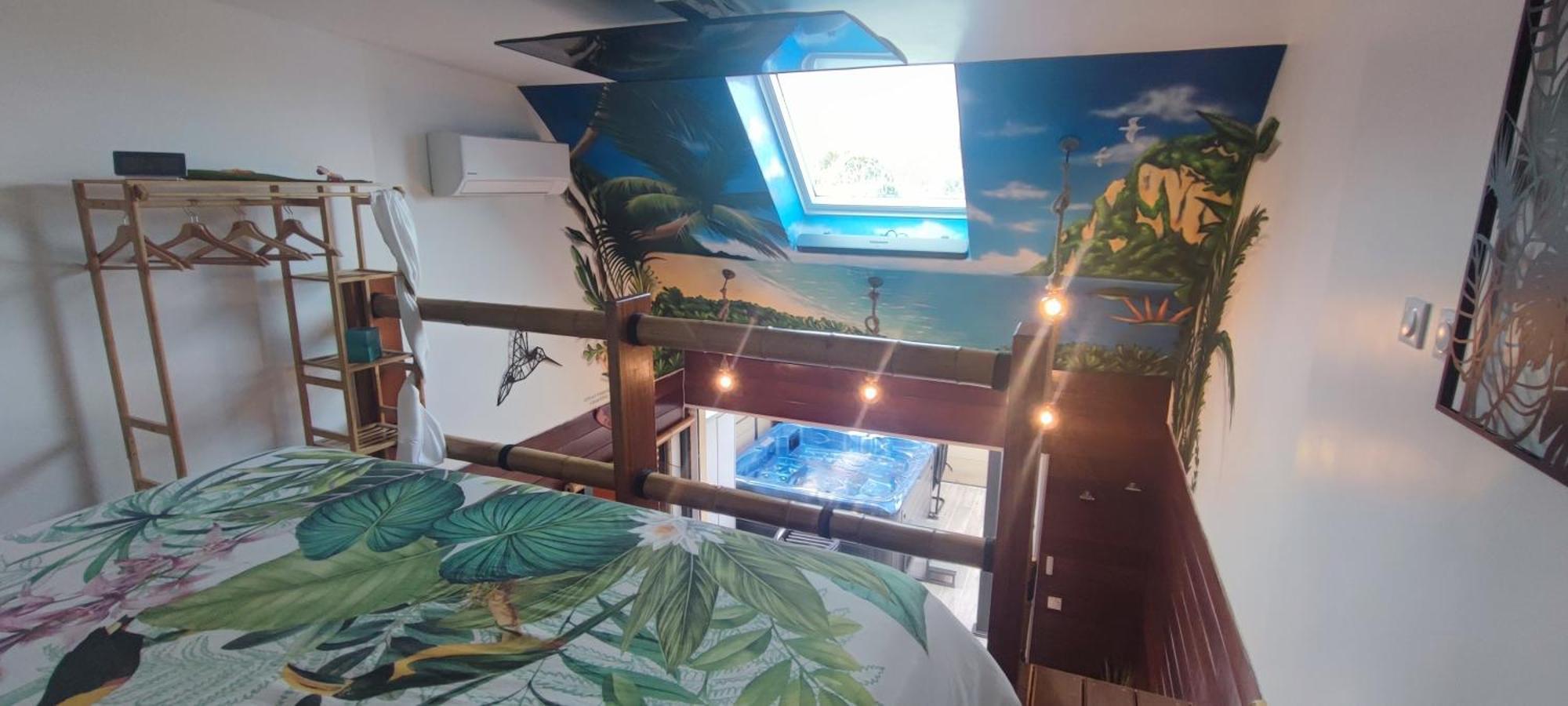 La Kaz Rhumantique Sauna And Spa Privatif La Rivière-Saint-Sauveur Dış mekan fotoğraf